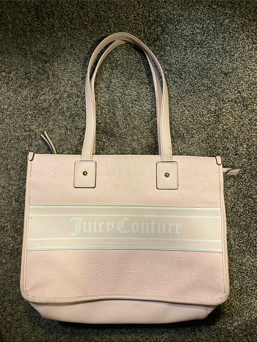 Juicy Couture Light Pink Logo Tote